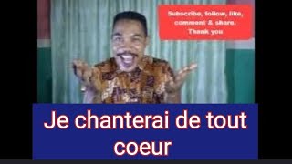 French song je chanterai de tout coeur [upl. by Shiller744]