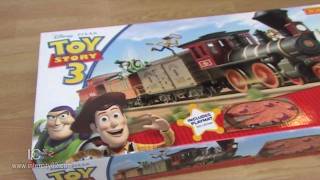 Opening the Toy Story 3 Train Set by Hornby Part 1 [upl. by Enilrahc]