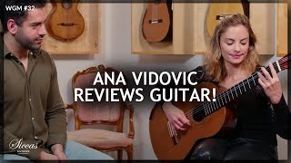 WORLDS MOST FAMOUS GUITAR 🤫  ANA VIDOVIC on The Weekly Guitar Meeting 32 Cadiz Stephany Lijoi [upl. by Yared]