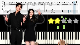 NewJeans  Our night is more beautiful than your Day My Demon OST Pt1 🎹《Piano Tutorial》 ⭐⭐☆☆☆ [upl. by Farleigh]