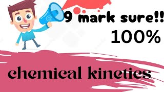 plus two  chemistry  chemical kinetics sure question 100 [upl. by Ardnaik]