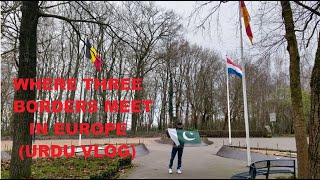 Three Borders Germany Netherlands and Belgium Urdu Vlog [upl. by Kopans87]