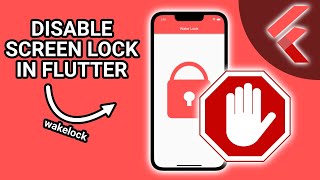 Flutter Tutorial  Prevent Automatic Screen Lock wakelock Flutter AppDevelopment [upl. by Groeg928]