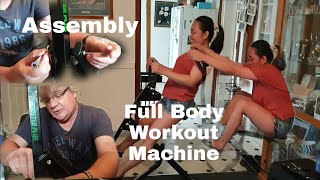 Gymform AB BOOSTER PLUS Total Body Fitness Machine Assembly Intructions  Reviews [upl. by Natye]