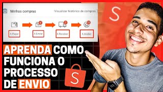 2024 COMO FUNCIONA OS ENVIOS DA SHOPEE  O QUE SIGNIFICA A ENVIAR  A RECEBER [upl. by Edorej801]