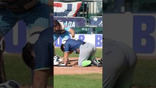 Guy gets hit by 90MPH fastball [upl. by Ayita]