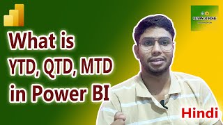 What is YTD QTD MTD in Power BI in Hindi  DATESYTD in DAX [upl. by Carlton]