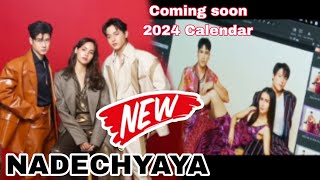 NADECH YAYA ON 2024 CALENDAR AT CH3 THAILAND [upl. by Eiten]