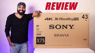 Sony Bravia X75 43 inch 4K Android TV 2021 Variant  Almost Perfect 🔥 [upl. by Ralph]