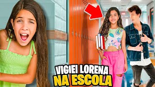 FILMEI LORENA ESCONDIDO NA ESCOLA E OLHA O QUE EU DESCOBRI Será que a letra é dele [upl. by Moseley]