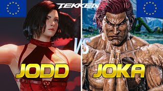 Tekken 8 ▰ Fate JODD Rank 1 Nina Vs JOKA Rank 1 Feng ▰ Player Matches [upl. by Esirehc851]