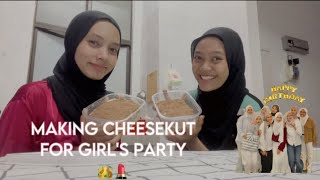 BUAT CHEESEKUT WITH SISTUR [upl. by Chapin]