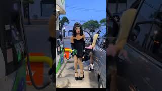 Drag queens pump gas in small town scary [upl. by Goodill903]