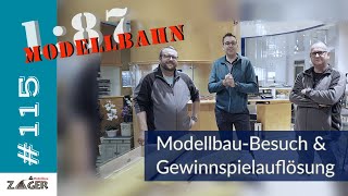 ModellbauBesuch amp Gewinnspielauflösung  115 [upl. by Alol]