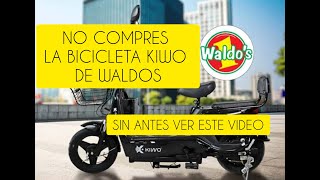 Reseña BICICLETA ELECTRICA DE WALDOS [upl. by Brenton]