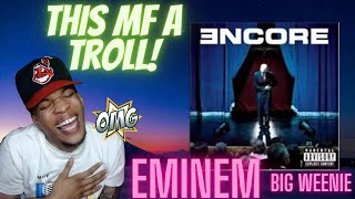 EMINEM  BIG WEENIE  REACTION [upl. by Adnilim]