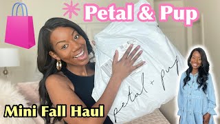 PETAL AND PUP TRYON HAUL FALL FASHION 2022  petalandpup [upl. by Stander171]