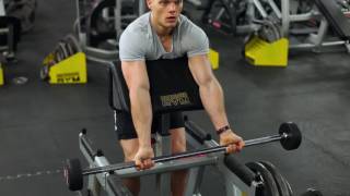 Wide Grip Barbell Preacher Curls [upl. by Radu]