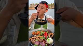 Fisherman Eat Giant Lobster Mukbang  Chinese Seafood Mukbang Show [upl. by Nodnyl161]