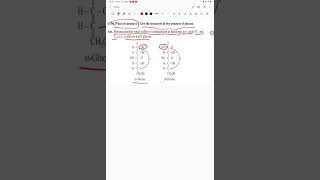 What are anomers  Give the structures of two anomers of glucose [upl. by Pallaten]