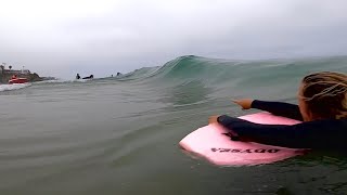 Perfect Sand Bar formed by a River Break Bodyboarding W JamieOBrienJOB [upl. by Vadim]