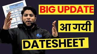 CBSE Class 12 Date sheet OUT [upl. by Marley]