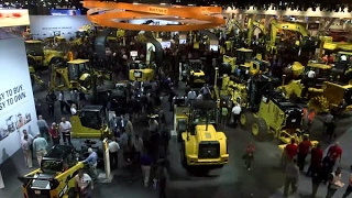 Caterpillar Time Lapse  CONEXPOCONAGG 2017 [upl. by Ssirk]