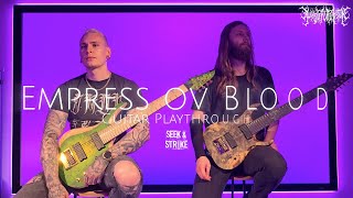 Ruins of Perception  quotEmpress ov Bloodquot Guitar Playthrough [upl. by Lorelie]