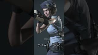 Resident Evil 3 Remake  All Costumes [upl. by Darsie]