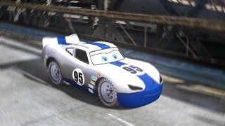 GTA IV Disney Pixar Cars Lightning McQueen Custom Gray Skin Crash Testing HD [upl. by Beitz595]