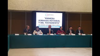 EN VIVO  Inauguración de la Primera Jornada Notarial y del Testamento [upl. by Suoicerp]