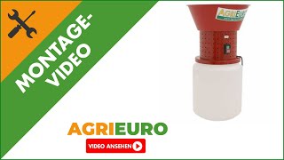 MontageVideo  Elektro Getreidemühle AgriEuro AG001 [upl. by Annoid]