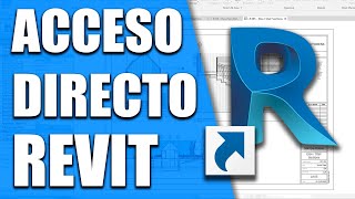 Desapareció el ícono REVIT  Crea Acceso Directo [upl. by Roots361]