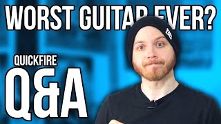 Quickfire QampA  The Worst Guitar Ever  Pete Cottrell [upl. by Aihseuqram992]