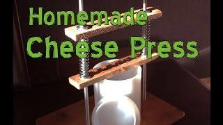 Homemade Cheese Press [upl. by Melisse]