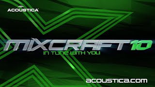 Introducing Mixcraft 10  Acoustica [upl. by Adiahs23]