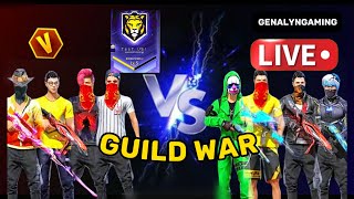 🔴Genalyn ⚔️ Tank 5 😳Guild Wars LIVESTREAM FREE FIRE🔥TANK5 [upl. by Adnoral]