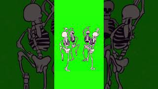 The Green Room  Funny Dancing Bones  Chroma Key  Green Screen greenscreen shorts [upl. by Elletnohs]