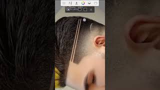 Autodesk Sketchbook Hair Editing  shorts [upl. by Nej]