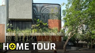 This 1400 sqft Compact Home in Bengaluru Has Ample Greenery Home Tour [upl. by Roter]