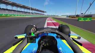 VRC Formula Alpha Hotlap  128464  Bahrain Testing  Assetto Corsa [upl. by Llecrad]