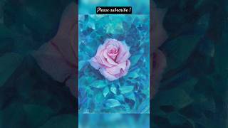 Painting a rose in watercolour art [upl. by Laughlin]