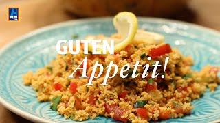 CouscousSalat mit buntem Gemüse  Rezept der ALDI inspiriert [upl. by Yenoh]