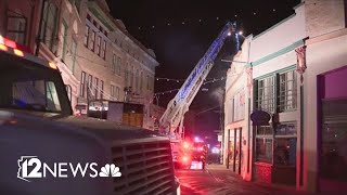 Investigators release details on cause of building fire in Bisbee [upl. by Etolas]