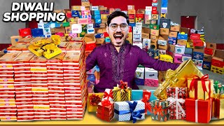 Diwali Shopping Worth ₹100000🔥  इतनी चीज़ें ख़रीद ली की सबको मजा आ गया  Crazy XYZ [upl. by Eatnahs]