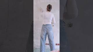 How to Prepare Tiles Wall ​ Wall paint​ Fast amp Beauty part 6196 [upl. by Renfred]