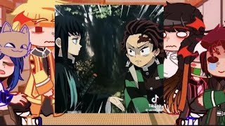 kamaboko squad react to tanjiro  demon slayer  gacha react video  pt1  tankana  gacha [upl. by Ruthie214]