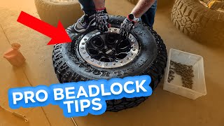 BEADLOCKS How to mount amp dismount your beadlocks like a PRO [upl. by Qulllon296]