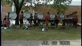 Cavaliers 2002 Drumline  Des Plaines [upl. by Alboran]