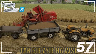 Ile Zboża  FS22  quotTak się żyje na wsiquot 57  Żniwa Jęczmienia [upl. by Andrade]